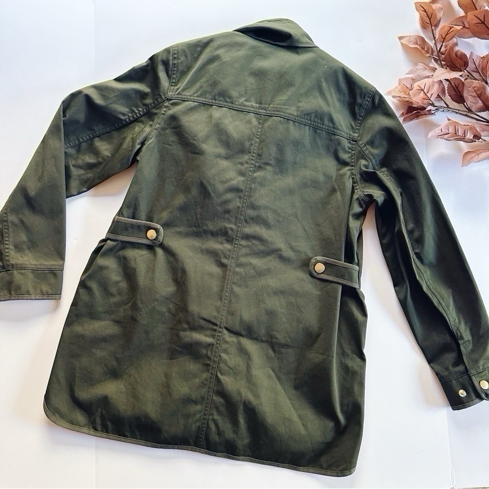 J.Crew Women’s New Downtown Field Jacket Dark Moss Green - Picture 5 of 10